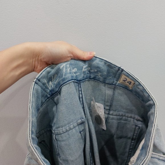 FREE PEOPLE Paloma High-Rise Slouchy Jeans Size 24 - Picture 7 of 9